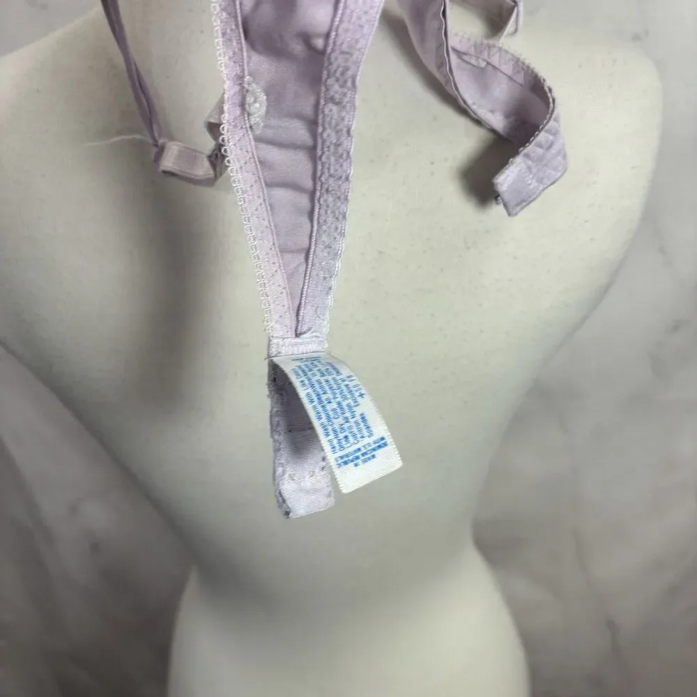 Vintage 80s Underwire Lingerie Bra Colorful Floral Lace Sexy Shape Mate 36B Lot